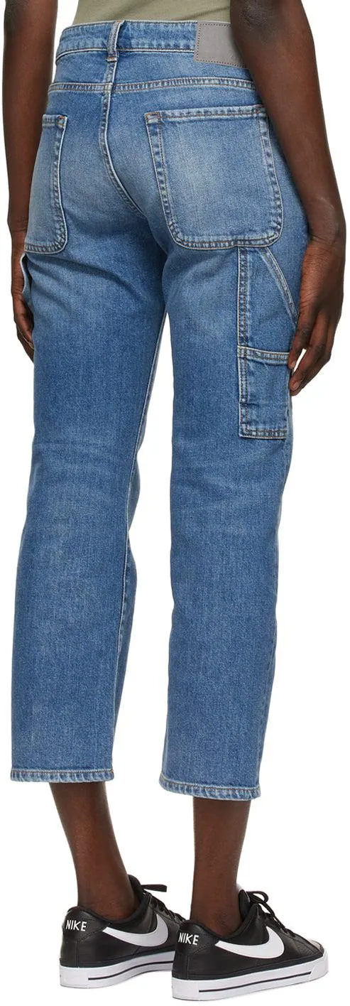 6397 Blue Faded Carpenter Jeans