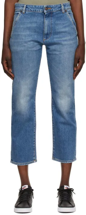 6397 Blue Faded Carpenter Jeans