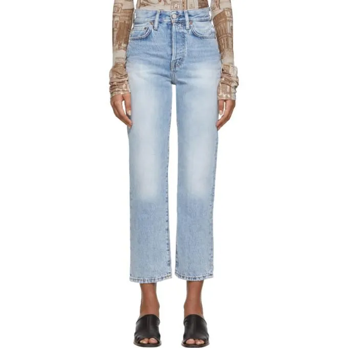 Acne Studios Blue Bla Konst Mece Trash Jeans