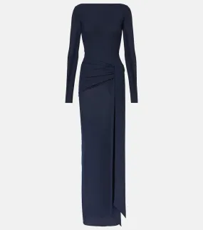 Alex Perry Semi-sheer gathered gown