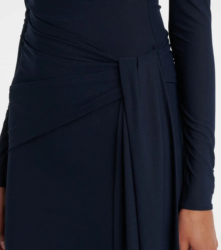 Alex Perry Semi-sheer gathered gown