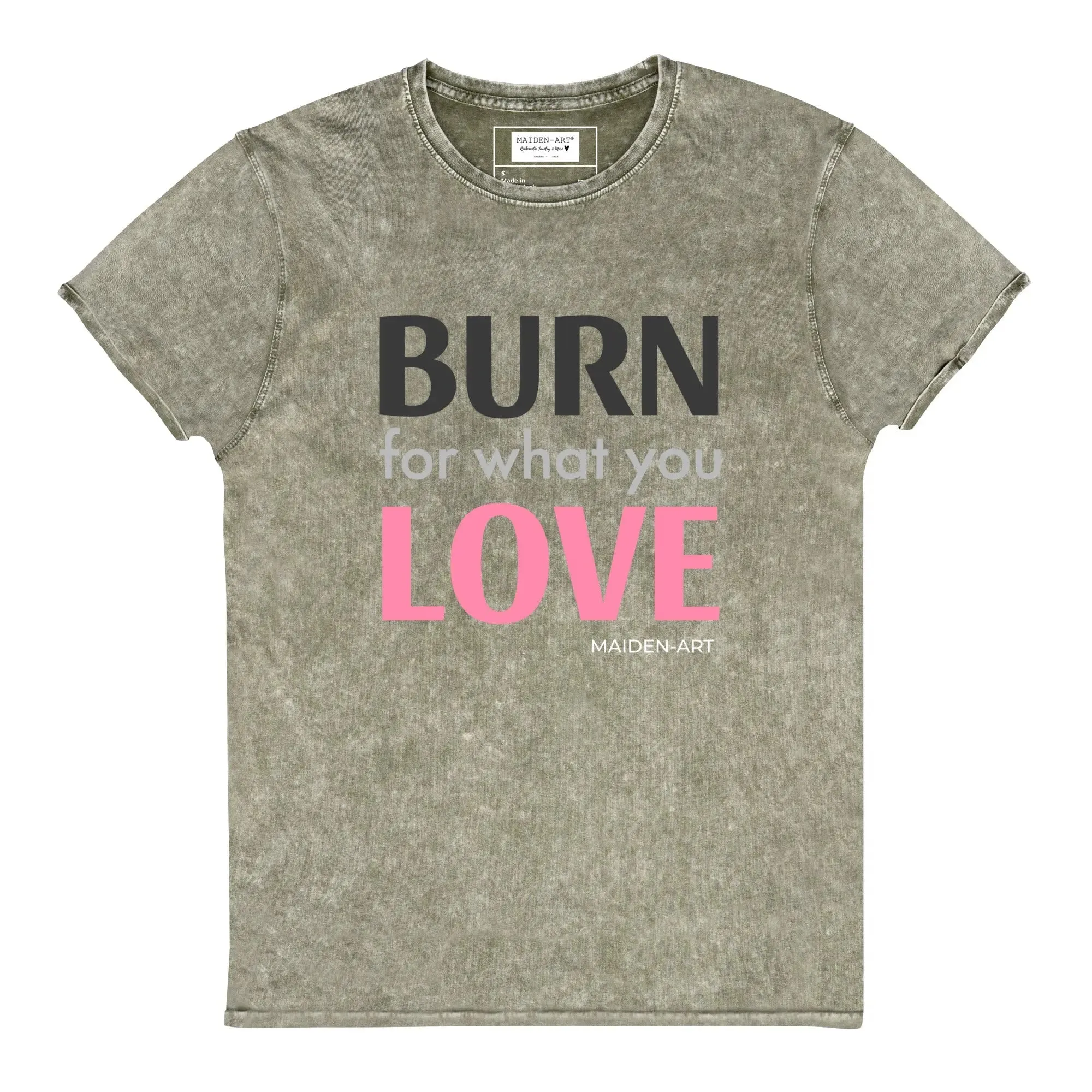 Burn for What You Love Denim T-Shirt
