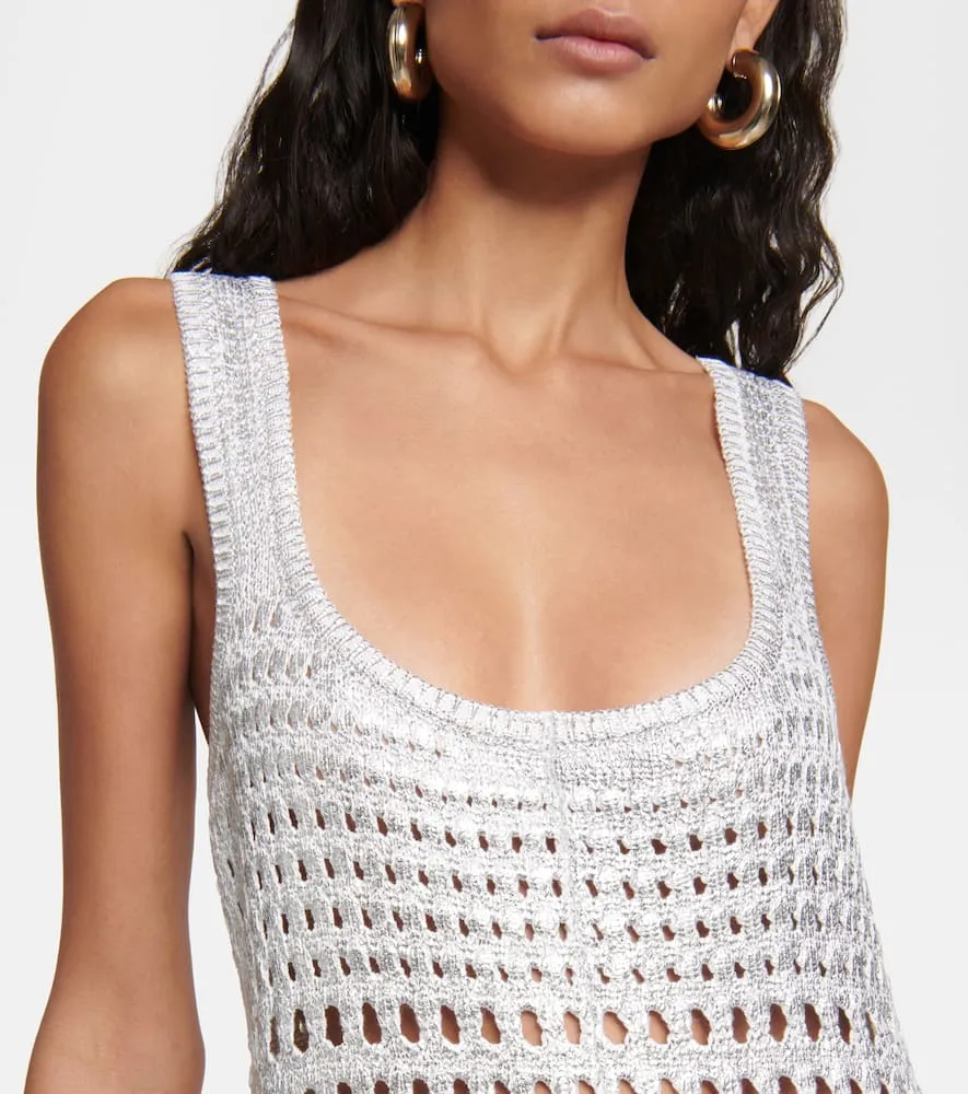 Chloe Crochet silk maxi dress