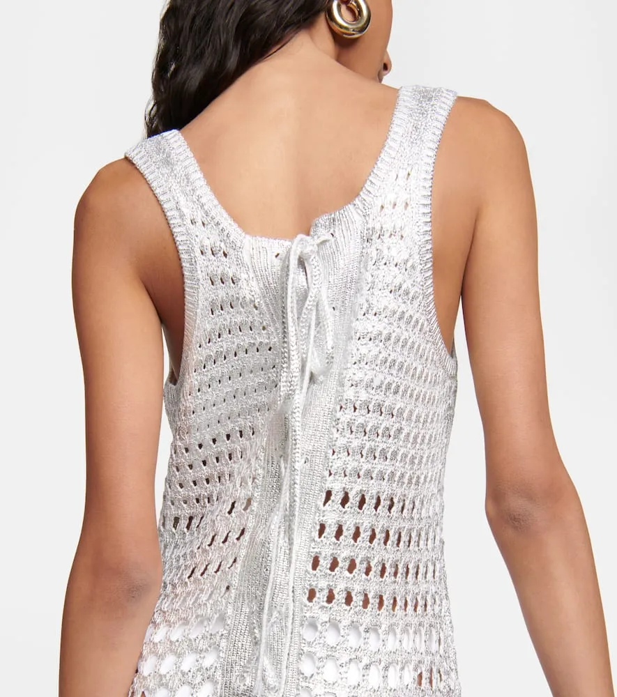 Chloe Crochet silk maxi dress