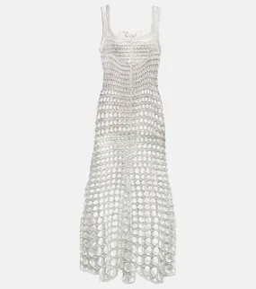 Chloe Crochet silk maxi dress