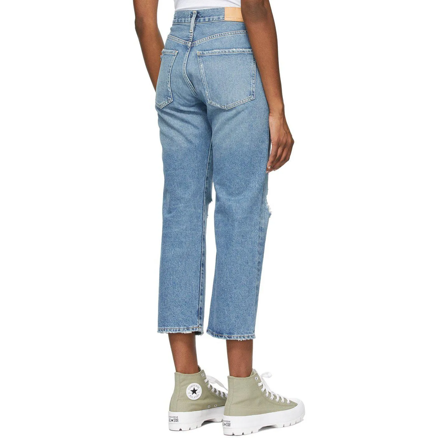 Citizens of Humanity Blue Emery Crop Jeans