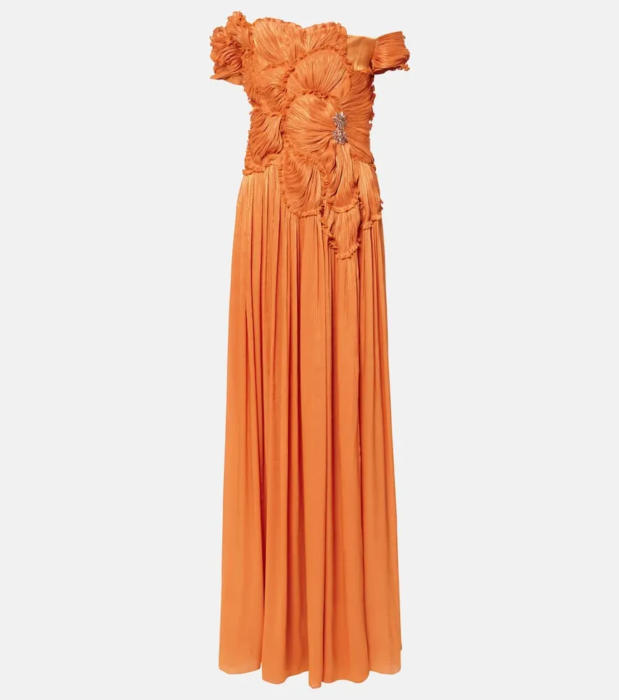 Costarellos Isla embellished gown