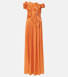 Costarellos Isla embellished gown