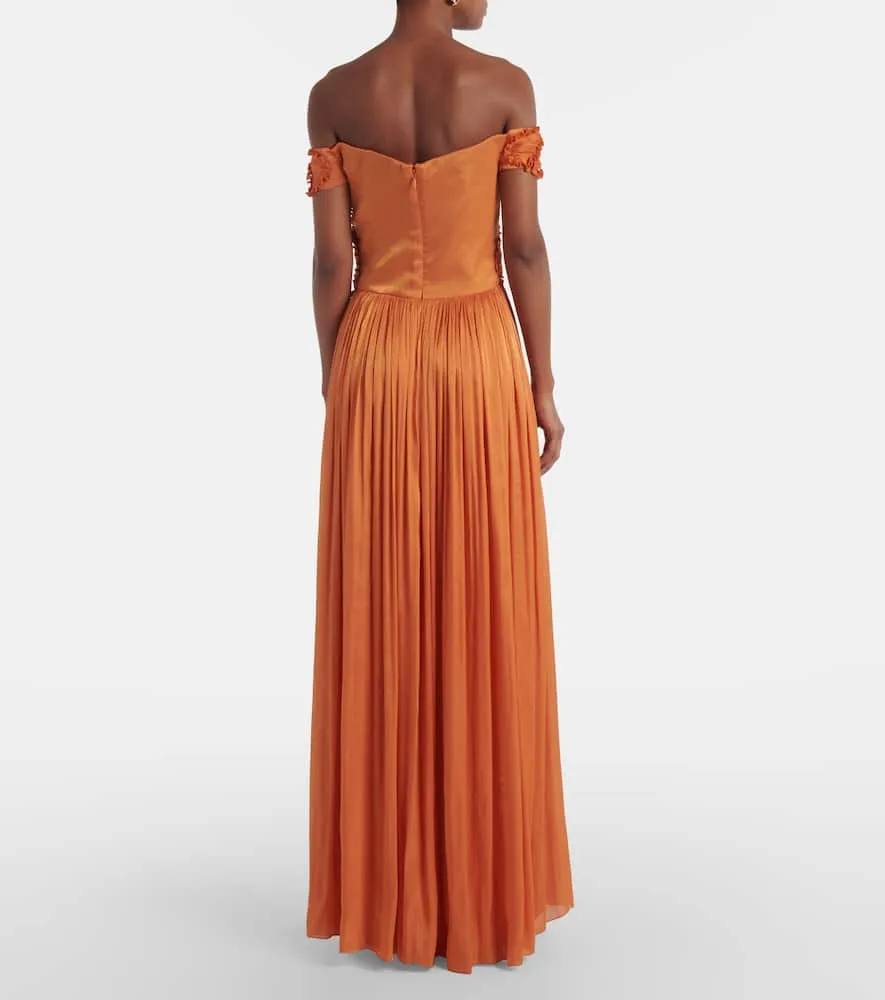 Costarellos Isla embellished gown