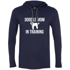 Doodle Mom In Training LS T-Shirt Hoodie - Goldendoodle or Labradoodle