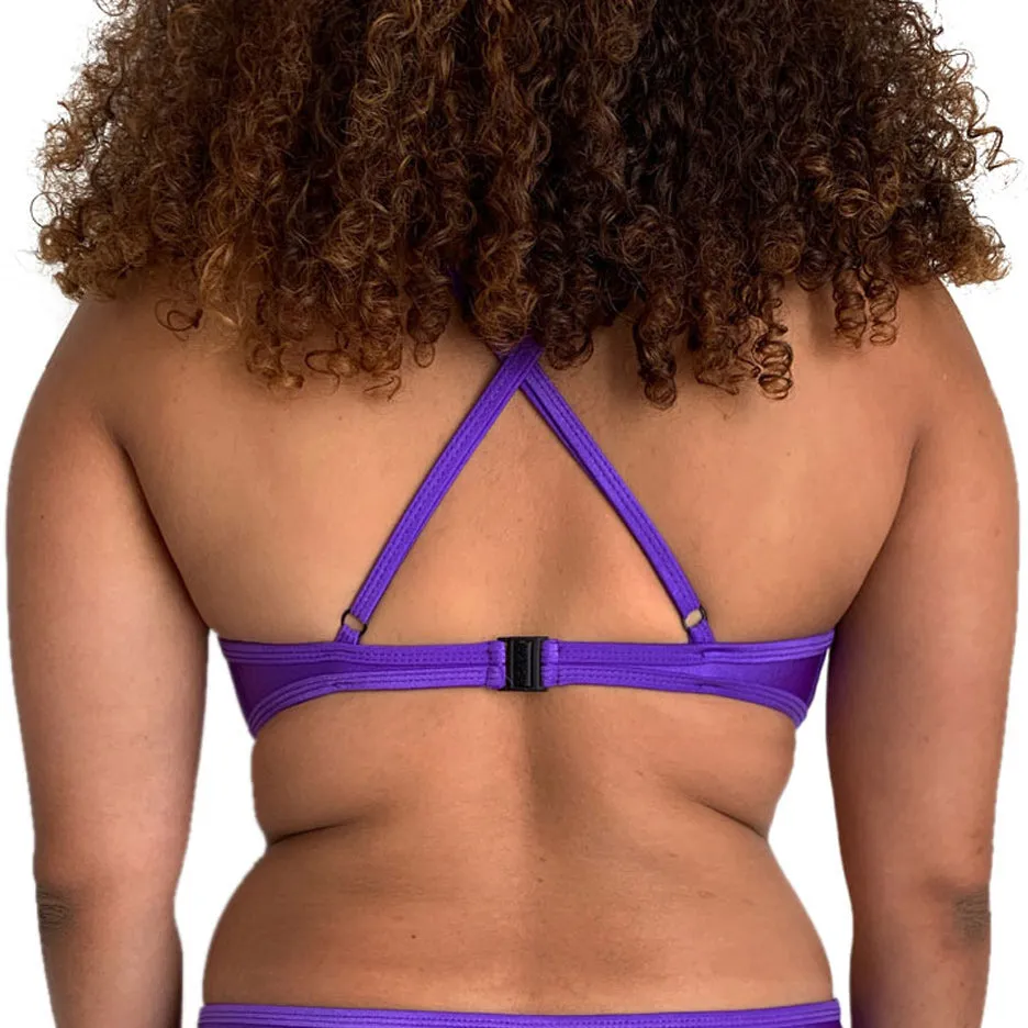 Electric Shiny Purple Tops