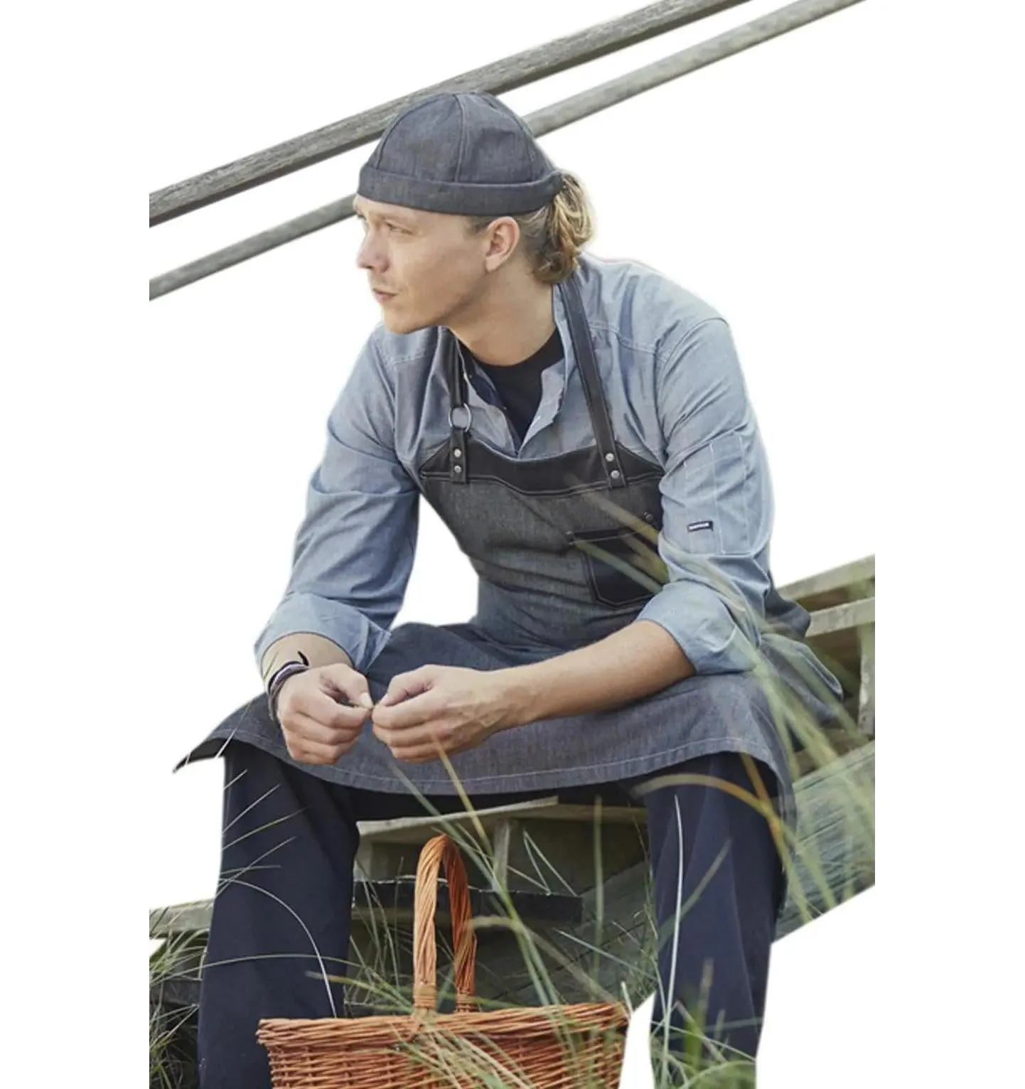 Kentaur 30391 Raw Bib Apron Rock Cross