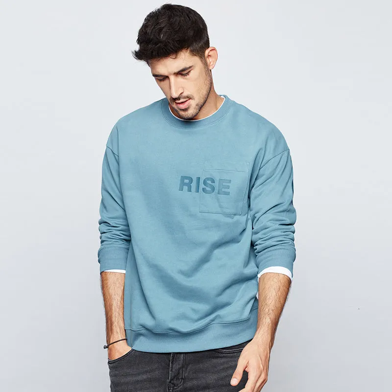 KUEGOU Denim Stylish Sweatshirt