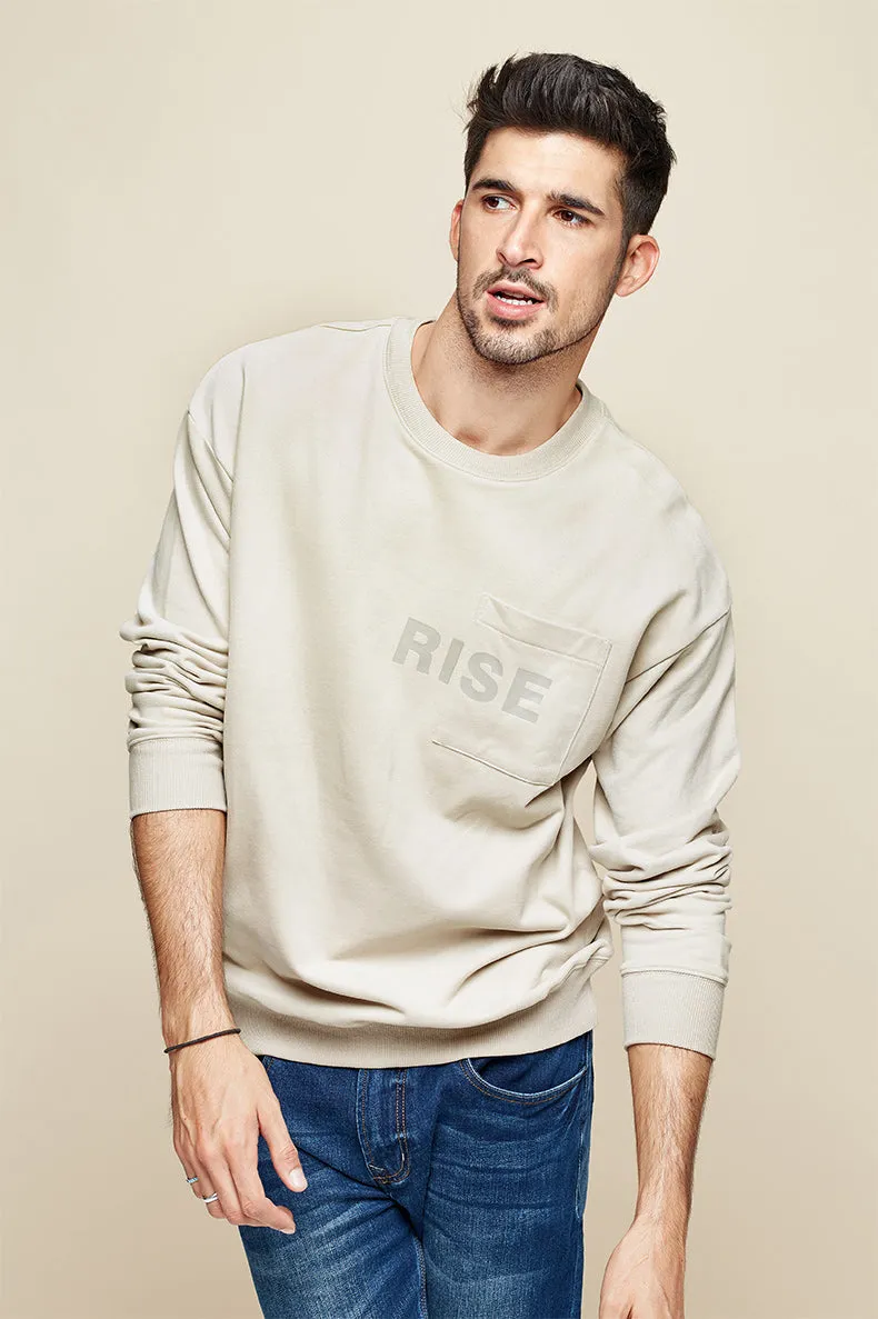 KUEGOU Denim Stylish Sweatshirt