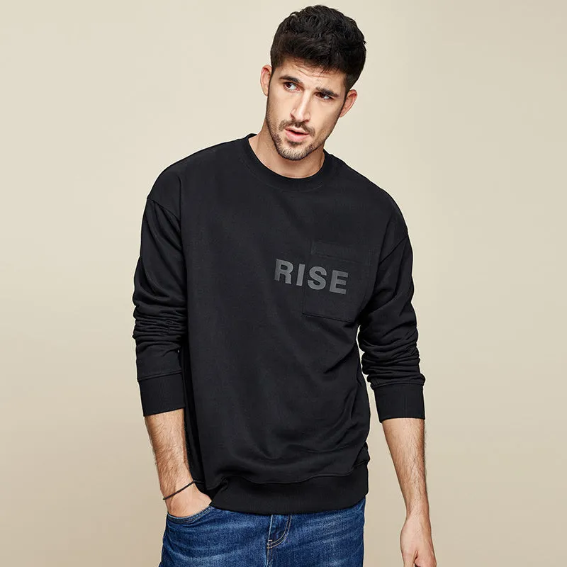 KUEGOU Denim Stylish Sweatshirt