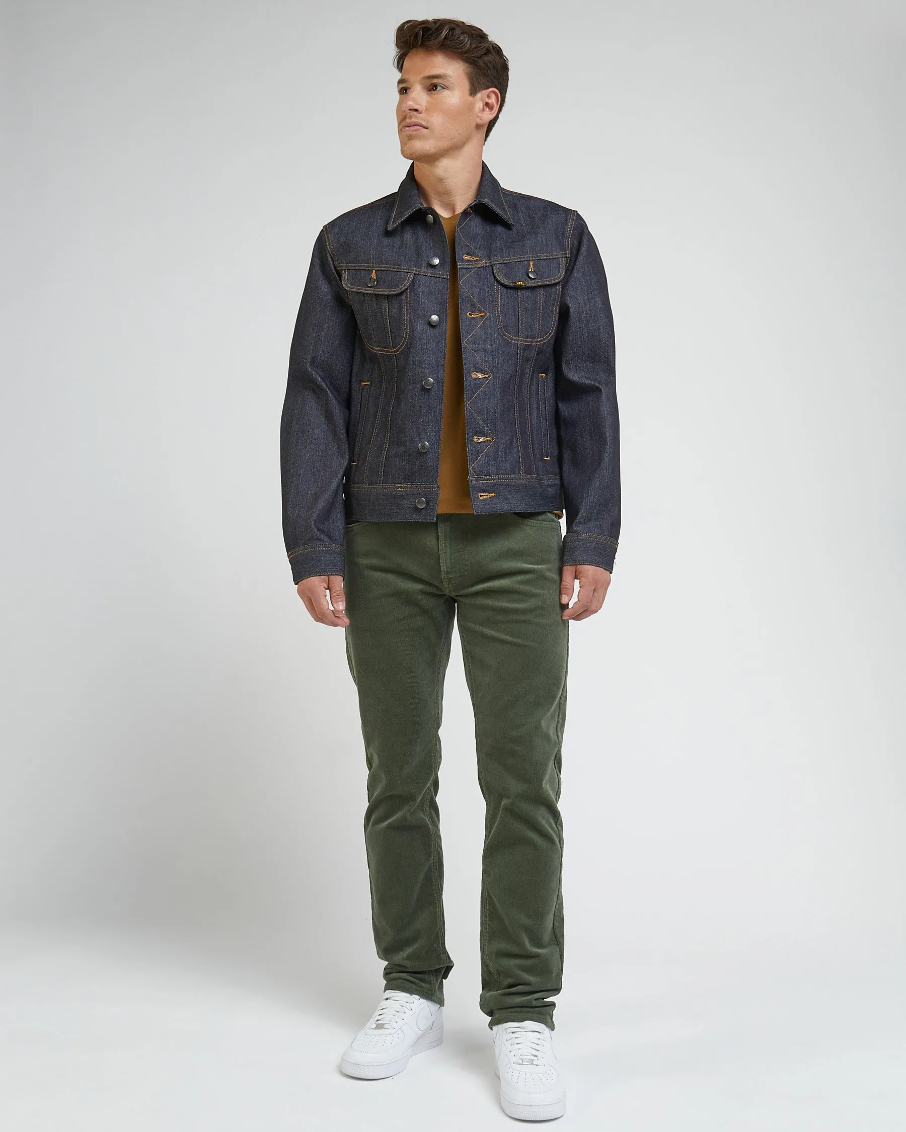Lee 101 15oz Recycled Selvedge Denim Rider Jacket - Dry