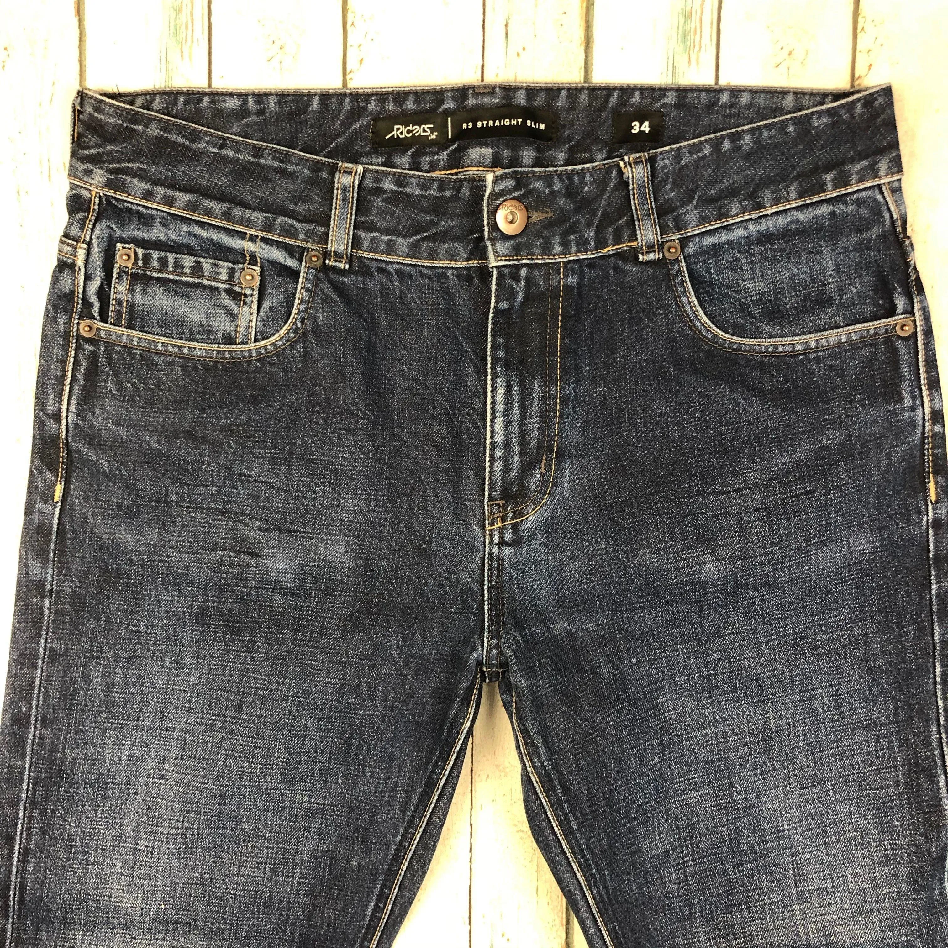 Lee Riders  'R3- Straight Slim' Men's Jeans - Size 34 Short