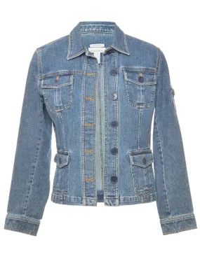 Medium Wash Denim Jacket - S