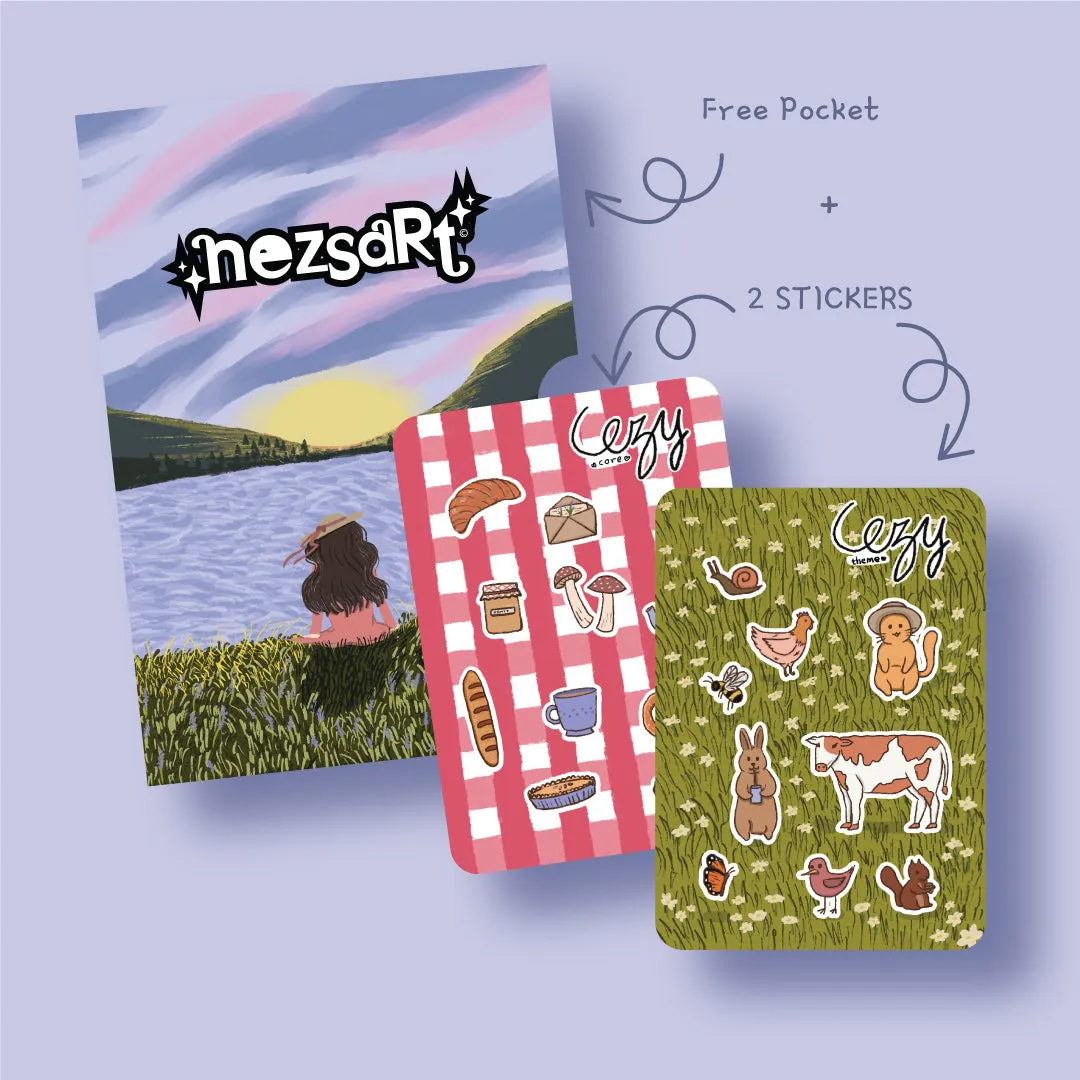 NEZS.ART Cozy Theme Sticker set