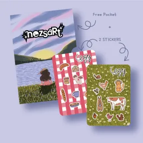 NEZS.ART Cozy Theme Sticker set