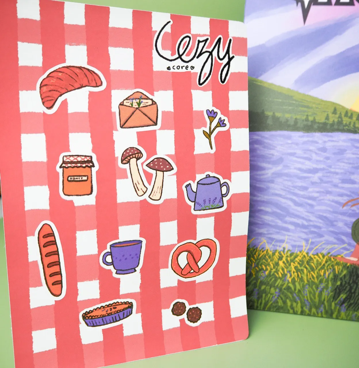 NEZS.ART Cozy Theme Sticker set