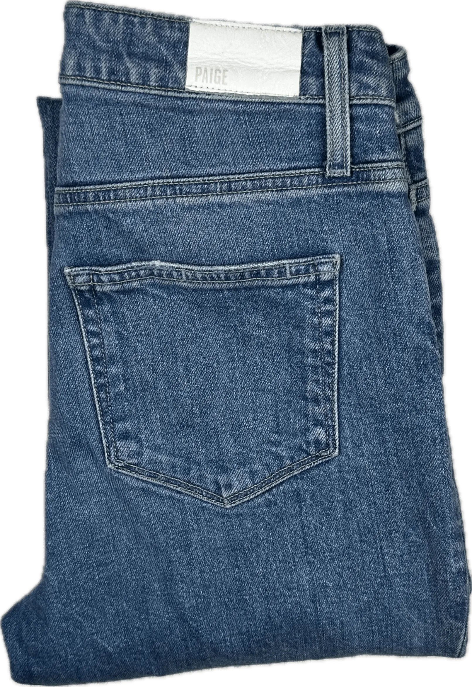 Paige Denim 'Sarah Straight' Wannabe Distressed Jeans- Size 28