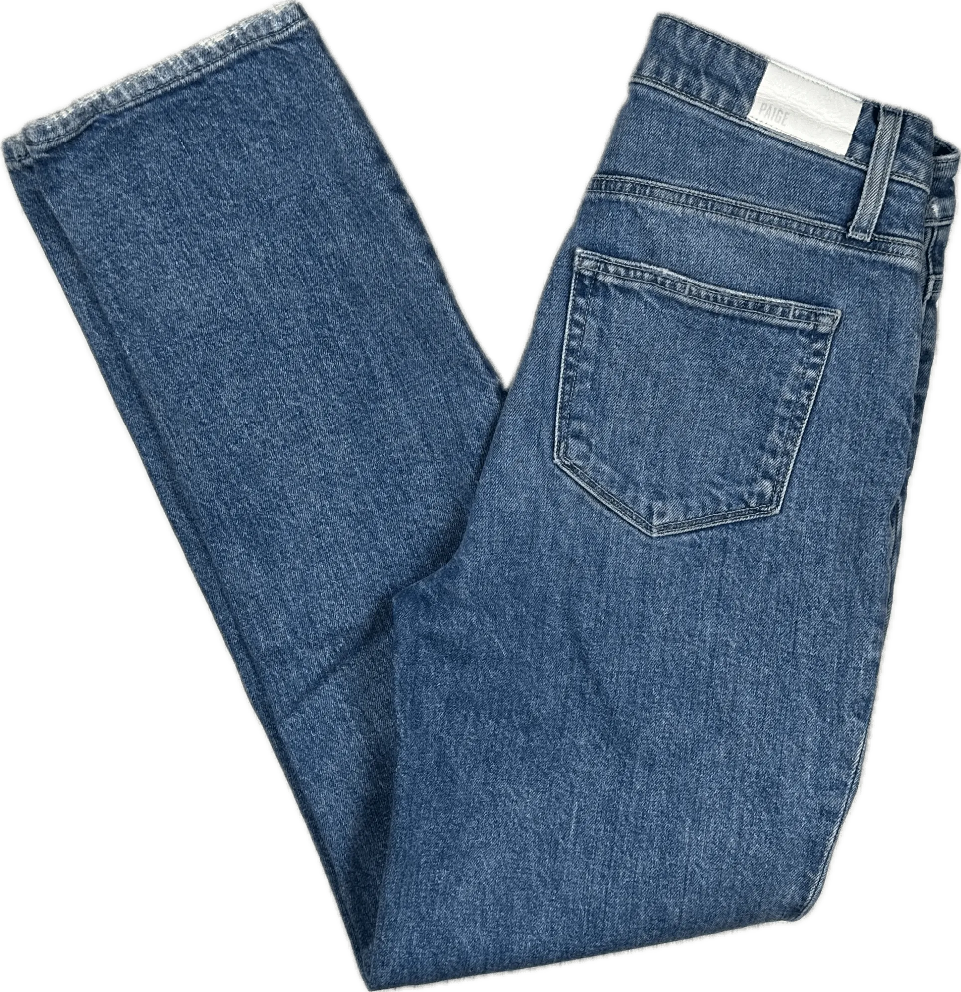 Paige Denim 'Sarah Straight' Wannabe Distressed Jeans- Size 28