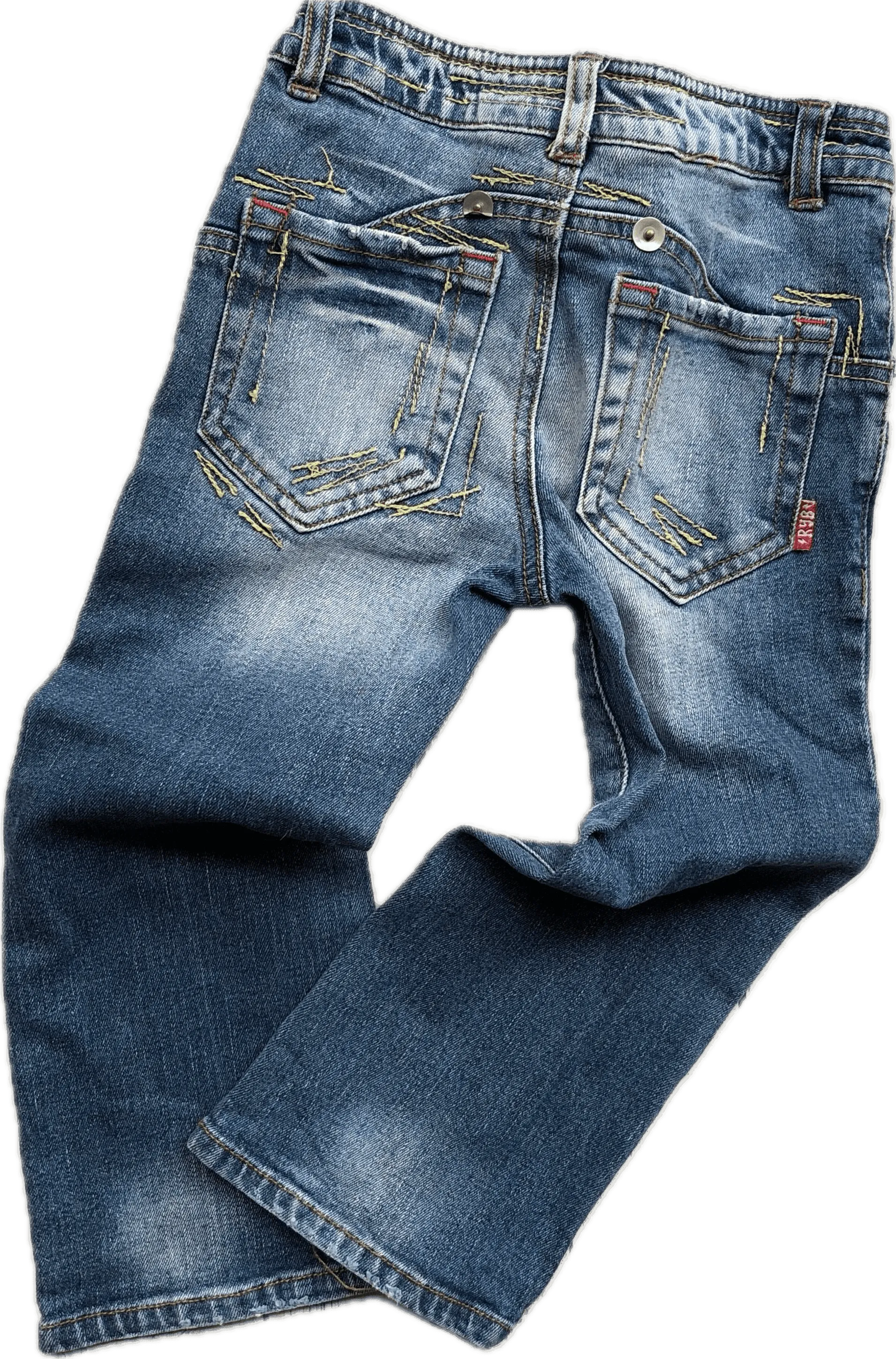 Rock your Baby distressed denim Jeans- Size 4Y