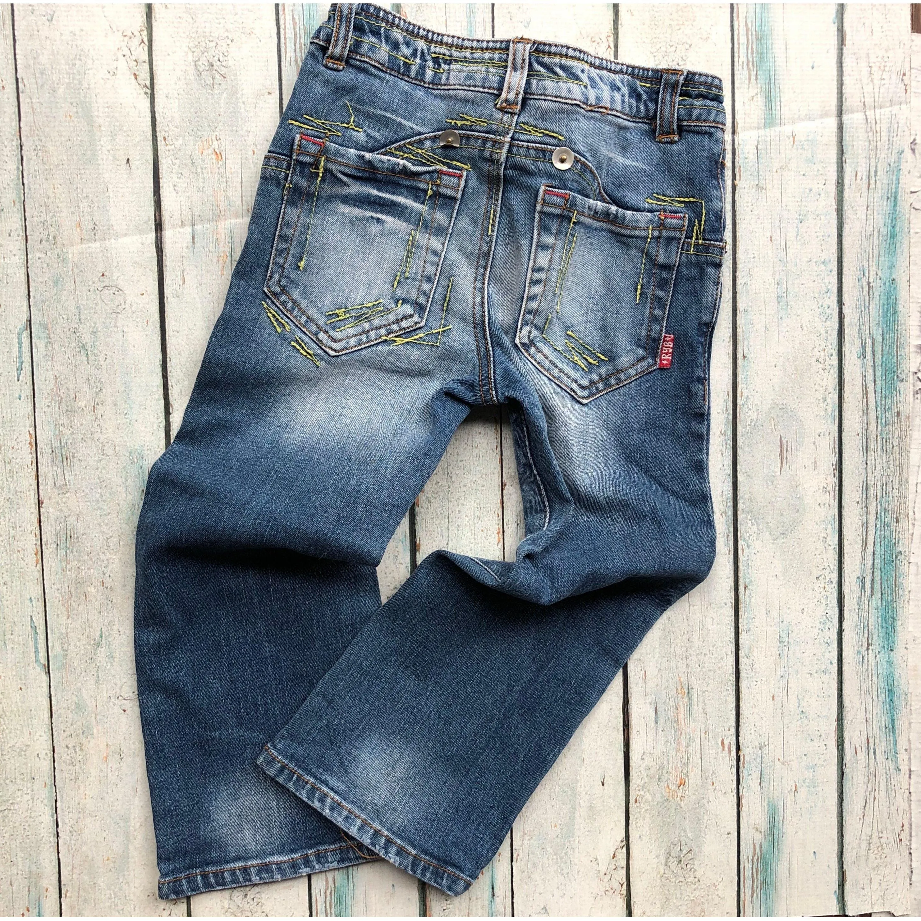 Rock your Baby distressed denim Jeans- Size 4Y