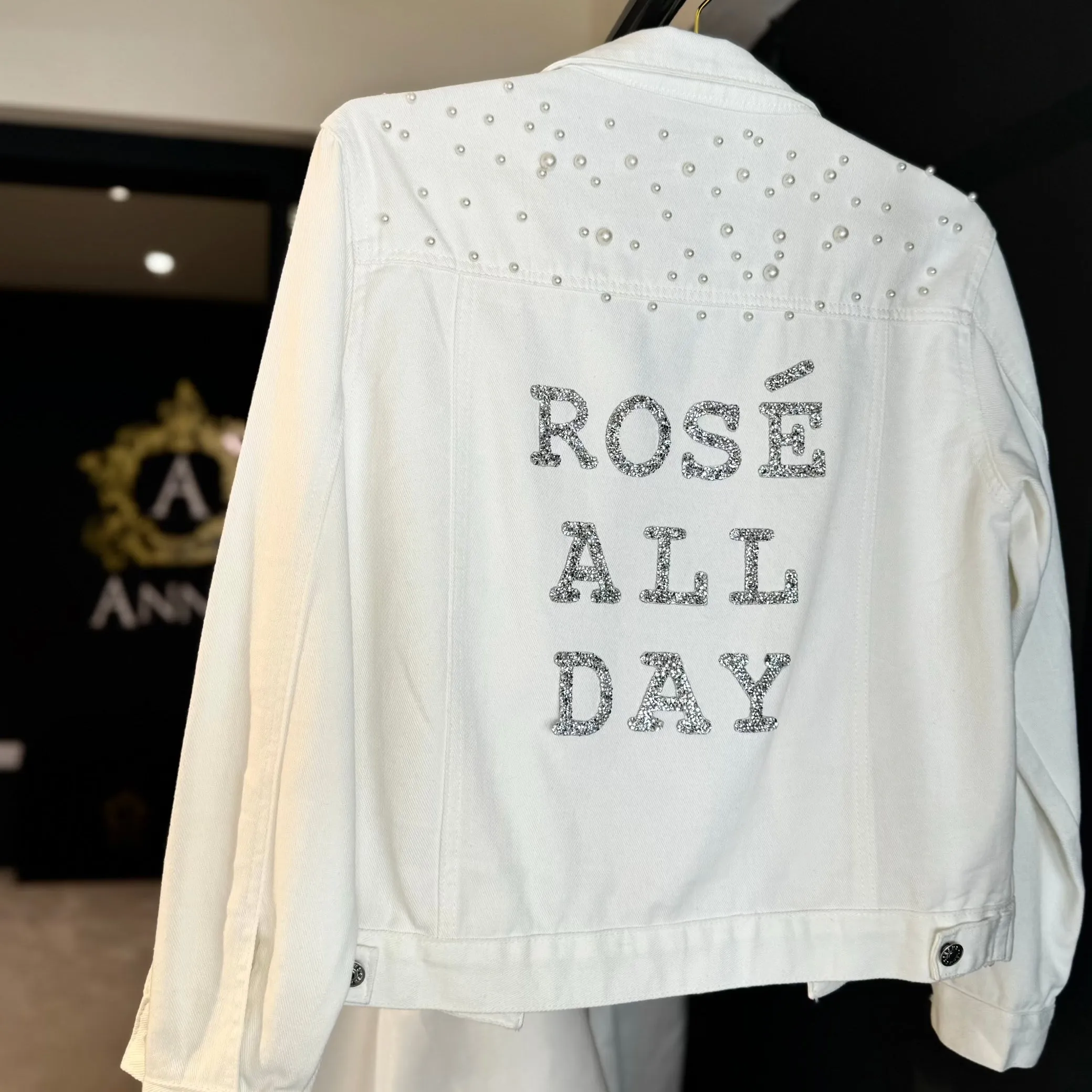 Rosé All Day Denim Jacket