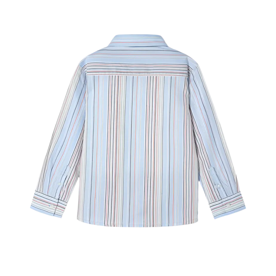 Sky Blue Stripes Oxford Shirt