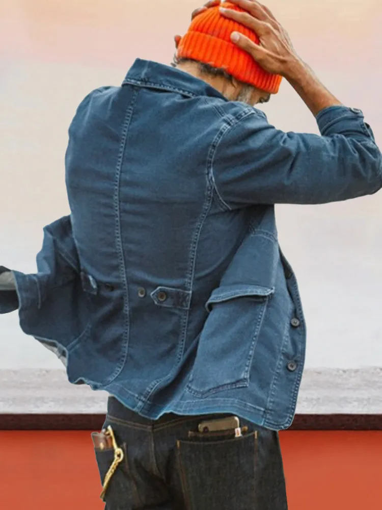 Stylish Leisure Denim Jacket