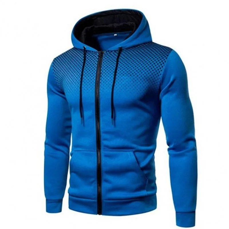 Sweatshirt Trendy Sporty Zipper Cardigan Hooded Tops Outerwear