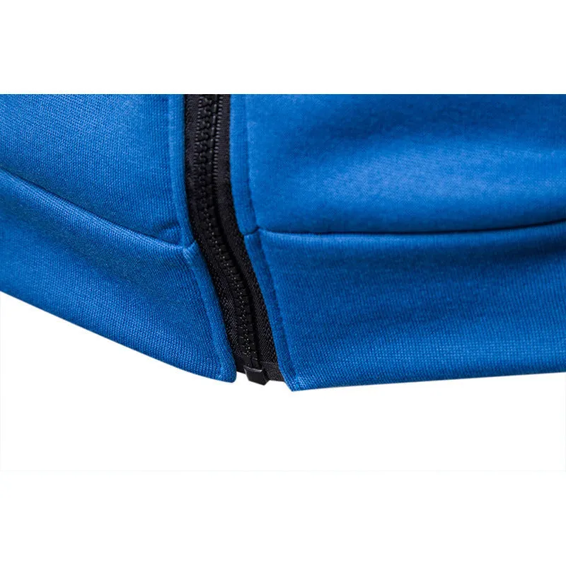 Sweatshirt Trendy Sporty Zipper Cardigan Hooded Tops Outerwear