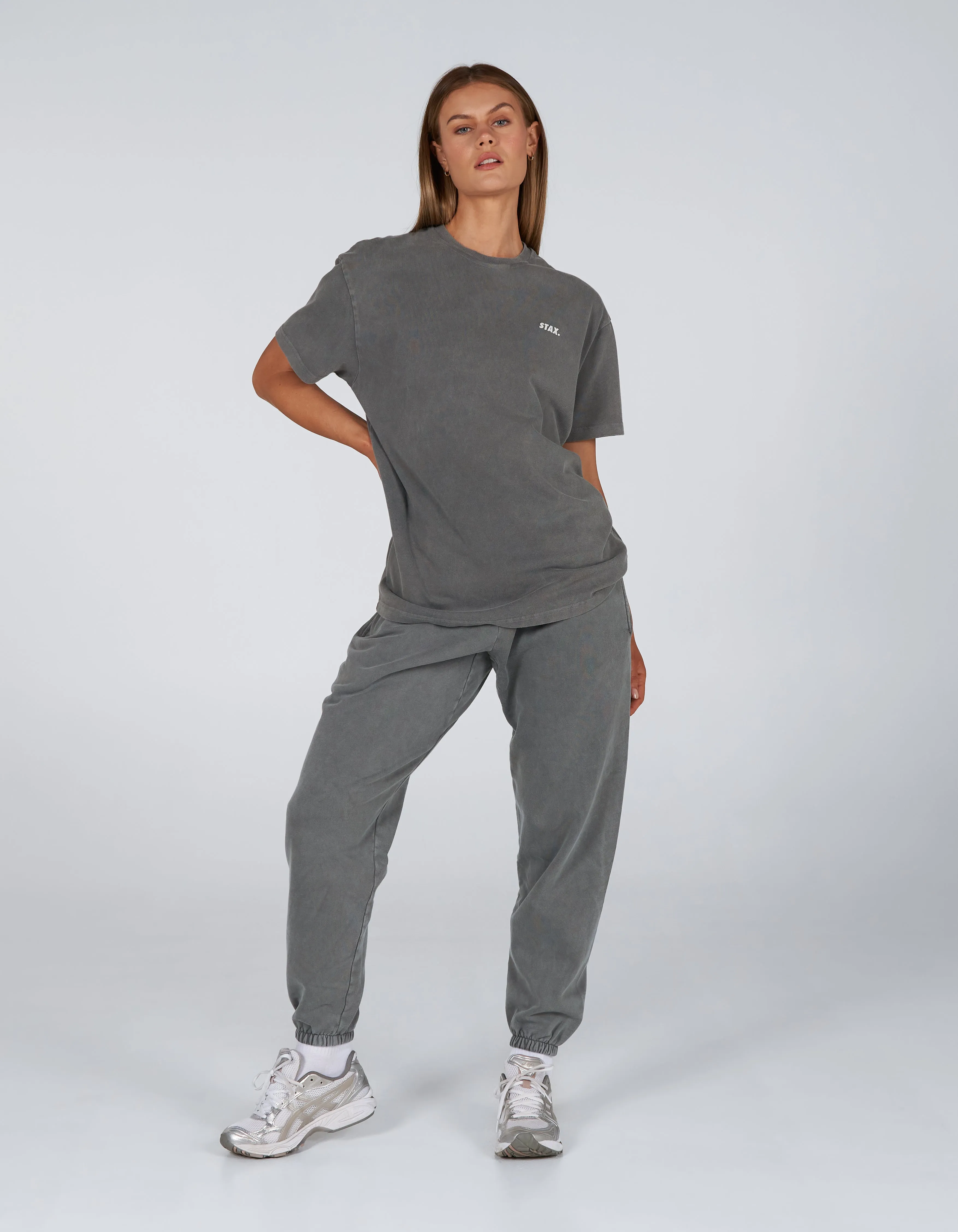 W23 Tee- Stone