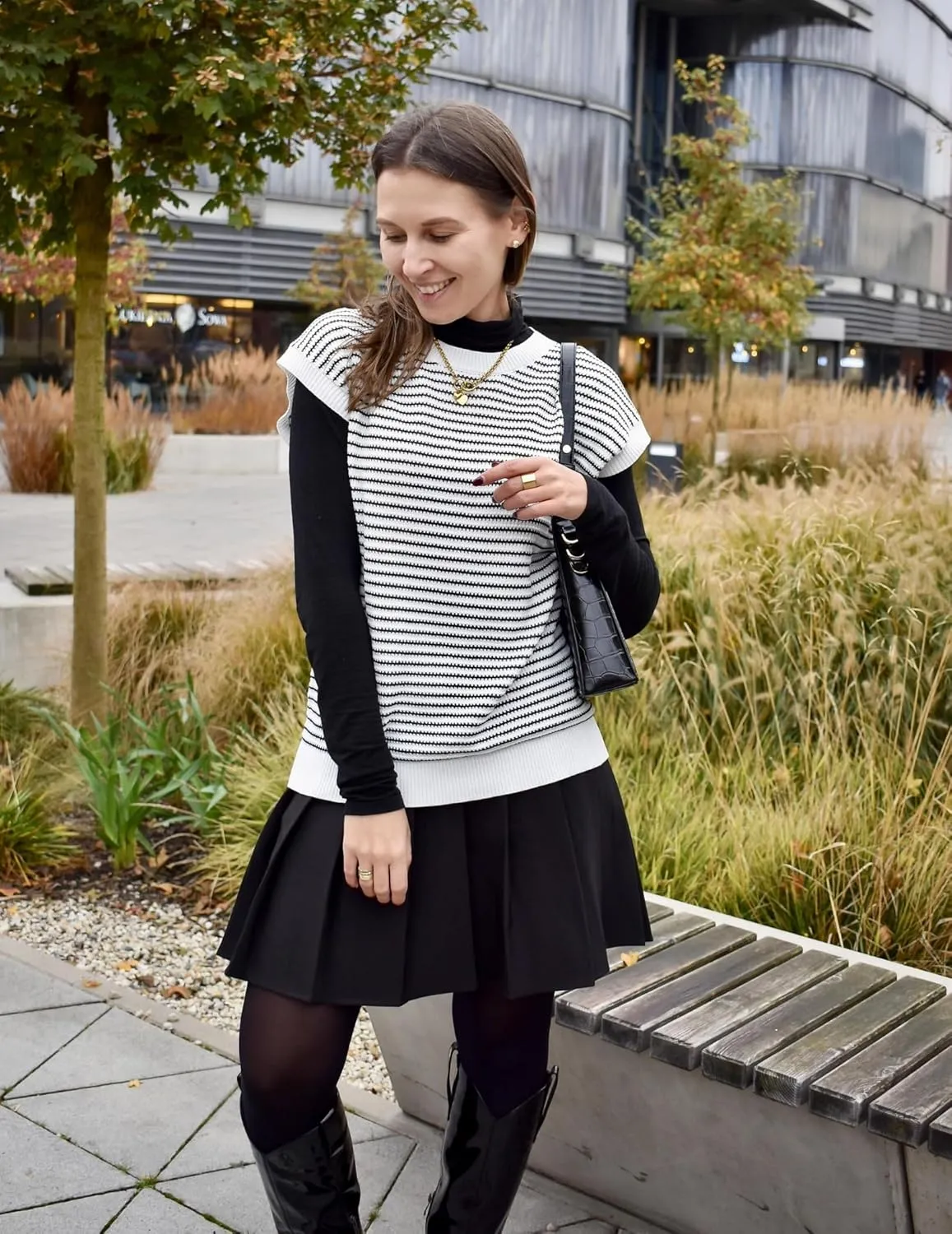 Zeagoo Cap Sleeve Sweater Vest Knit Sweater